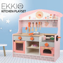 EKKIO Wooden Kitchen Playset for Kids (BBQ Kitchen Set) - NuSea