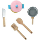 EKKIO Wooden Kitchen Playset for Kids (Puppy Shape Kitchen Set) - NuSea