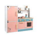 EKKIO Wooden Kitchen Playset for Kids (Refrigerator Kitchen Set) - NuSea