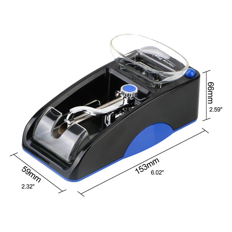 Electric Automatic Cigarette Rolling Machine - Blue - NuSea