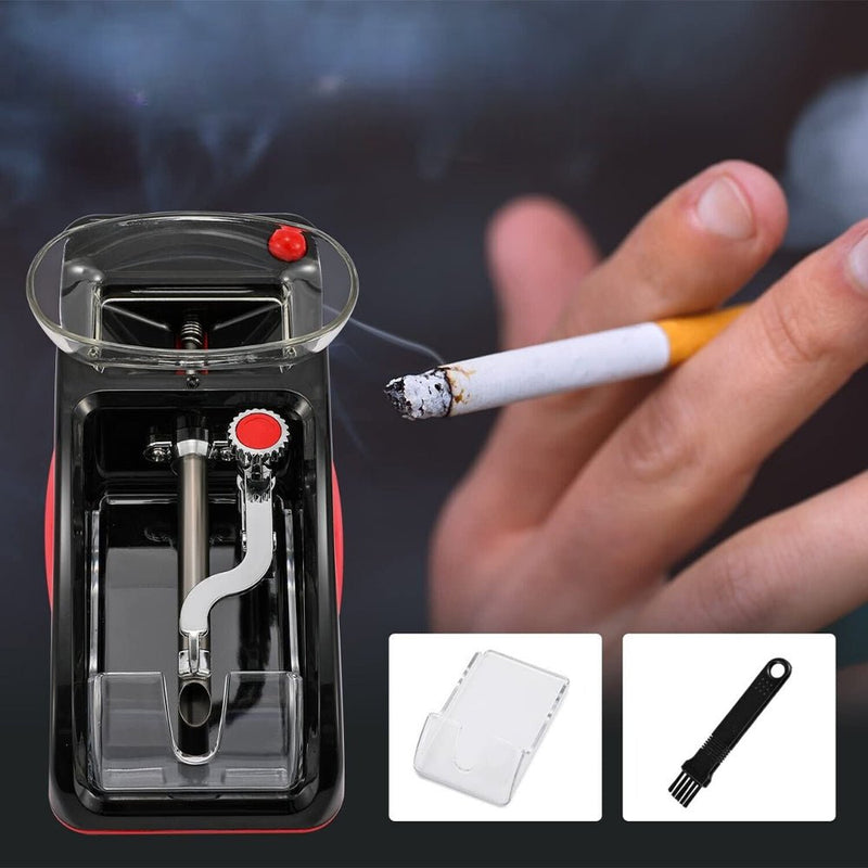 Electric Automatic Cigarette Rolling Machine - Red - NuSea