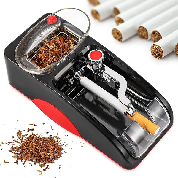 Electric Automatic Cigarette Rolling Machine - Red - NuSea