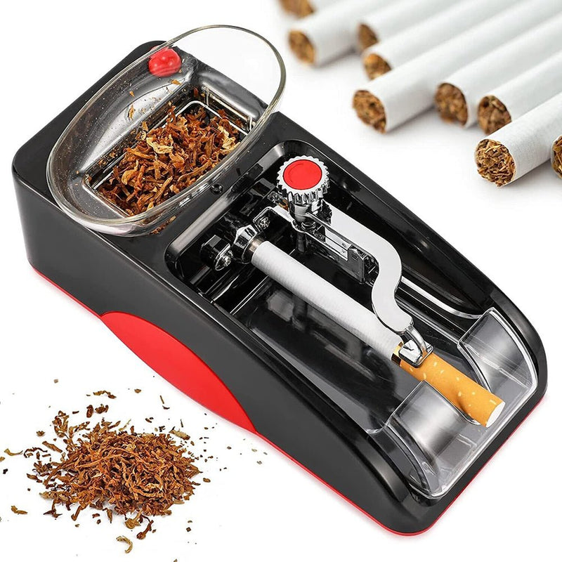 Electric Automatic Cigarette Rolling Machine - Red - NuSea