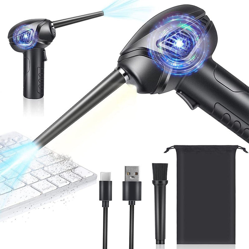 Electric Cordless Air Duster Dust Blower for Computer Keyboard - NuSea