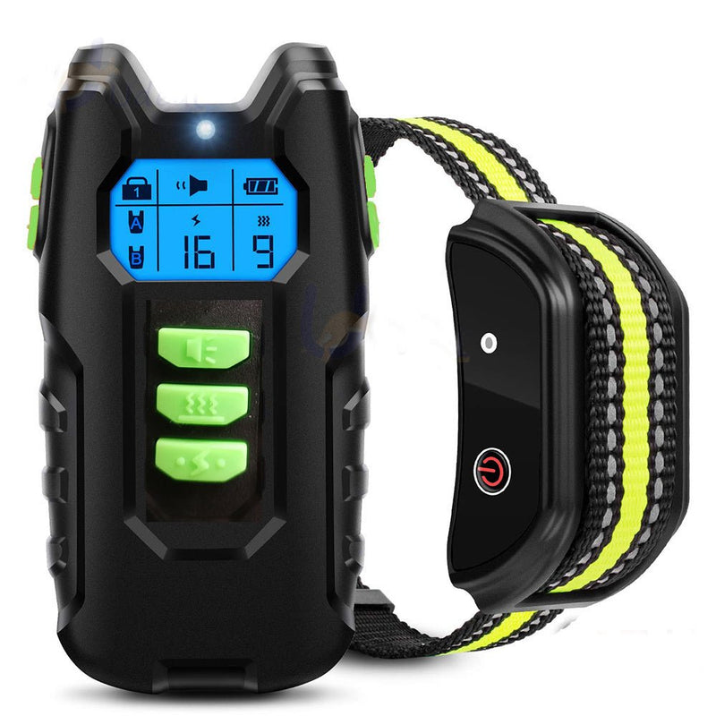 Electric Pet Dog Training Anti Bark Collar Sound Vibrate Auto Rechargeable NEW - NuSea