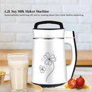 Electric Soy Bean Milk Maker Machine - Automatic Soya Almond Nut Blender - NuSea