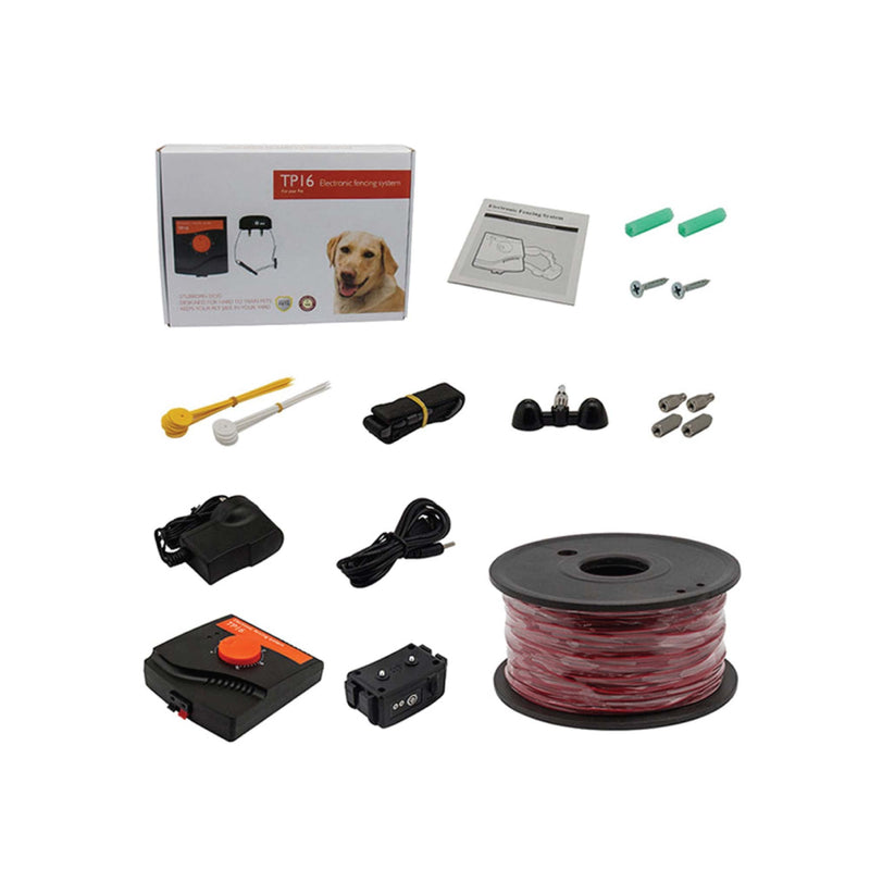 Electronic Dog Fence System - Invisible Electric Wireless TP16 Containment Collar - NuSea