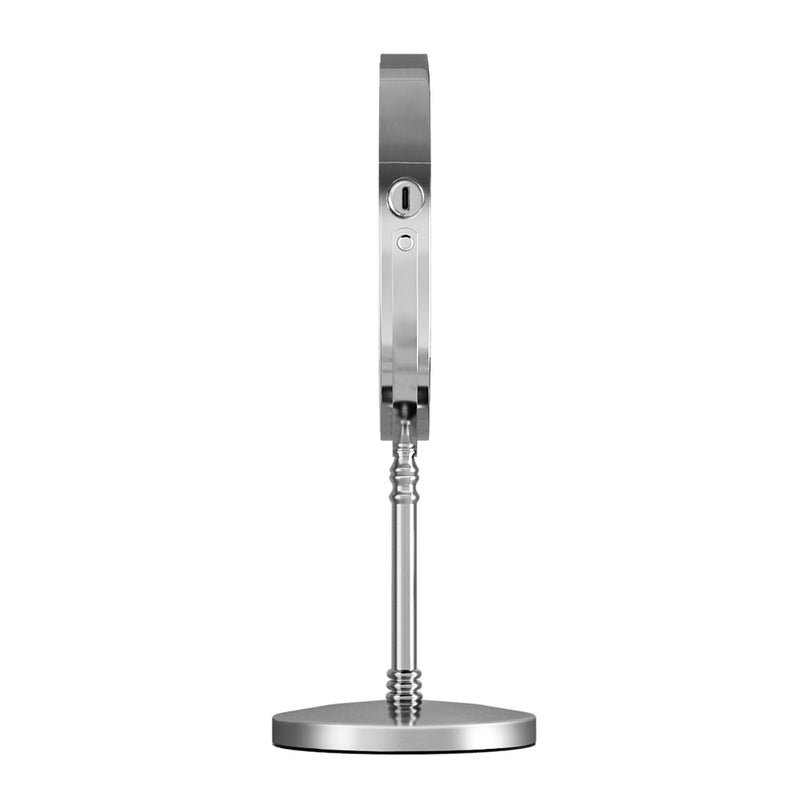 Embellir Makeup Mirror 20x20cm 10X Magnifying with LED Light Rotation Tabletop - NuSea