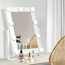Embellir Makeup Mirror Hollywood with Light Round 360&deg; Rotation Tabletop 9 - NuSea