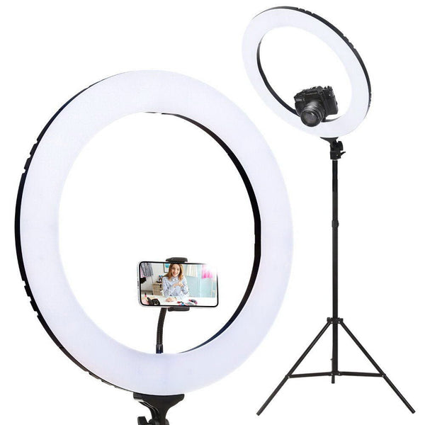 Embellir Ring Light 19" Tripod Stand Black - NuSea