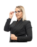 Emilio Pucci Women's Blue Optical Frames - One Size - NuSea