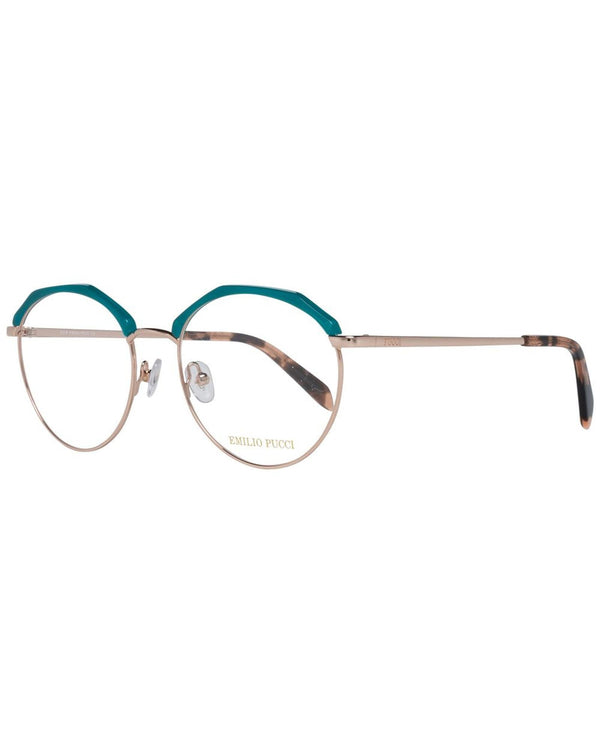 Emilio Pucci Women's Turquoise Optical Frames - One Size - NuSea