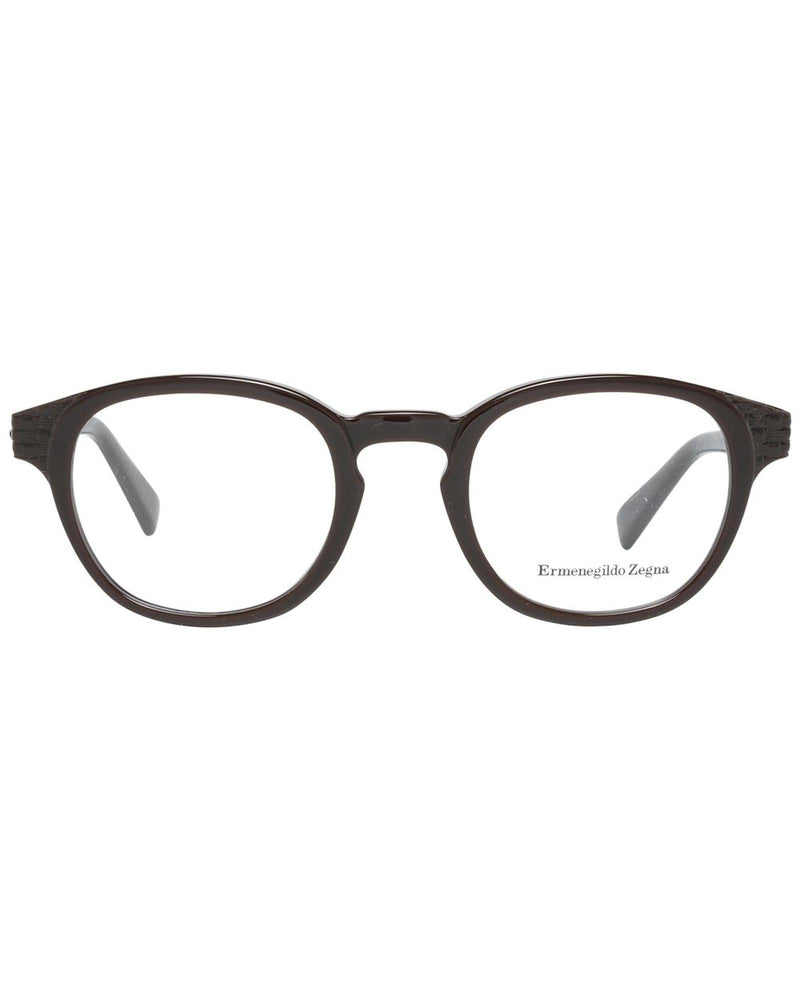 Ermenegildo Zegna Men's Brown Optical Frames - One Size - NuSea