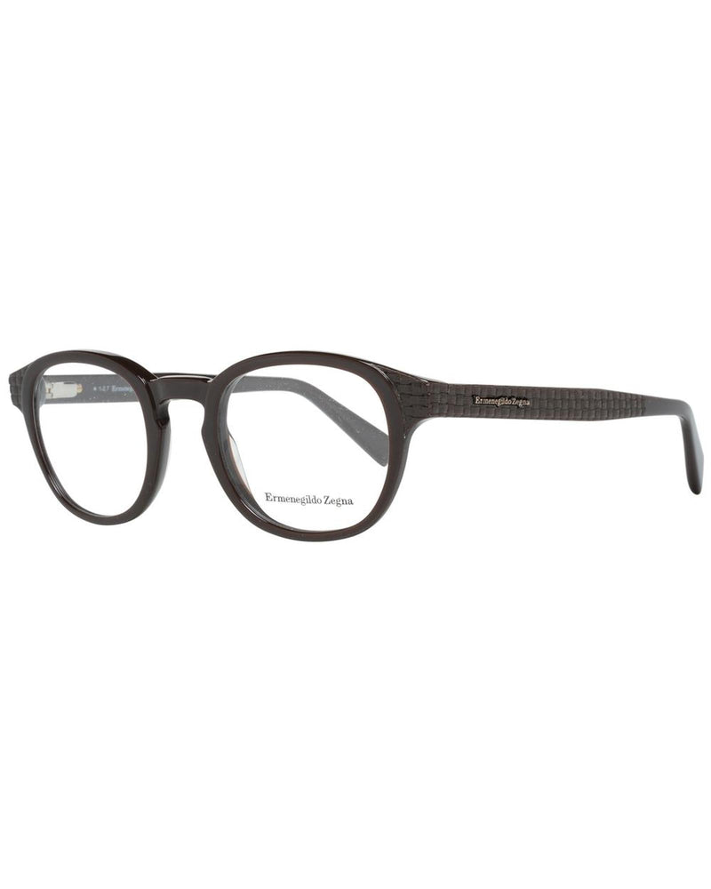Ermenegildo Zegna Men's Brown Optical Frames - One Size - NuSea