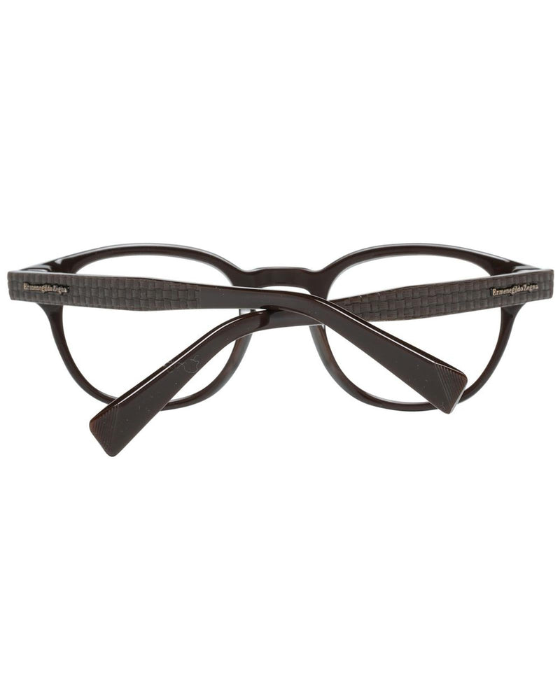 Ermenegildo Zegna Men's Brown Optical Frames - One Size - NuSea