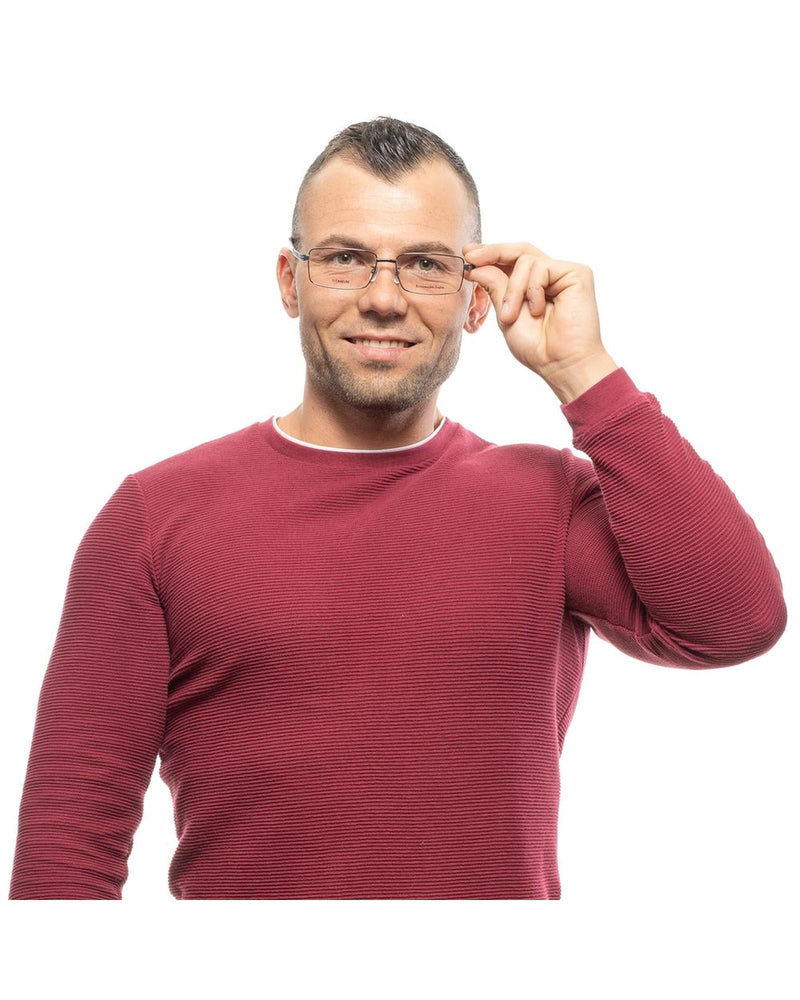 Ermenegildo Zegna Men's Gray Optical Frames - One Size - NuSea