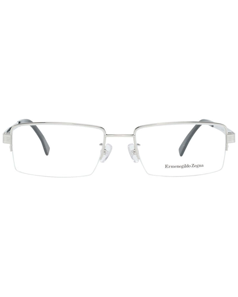 Ermenegildo Zegna Men's Silver Optical Frames - One Size - NuSea