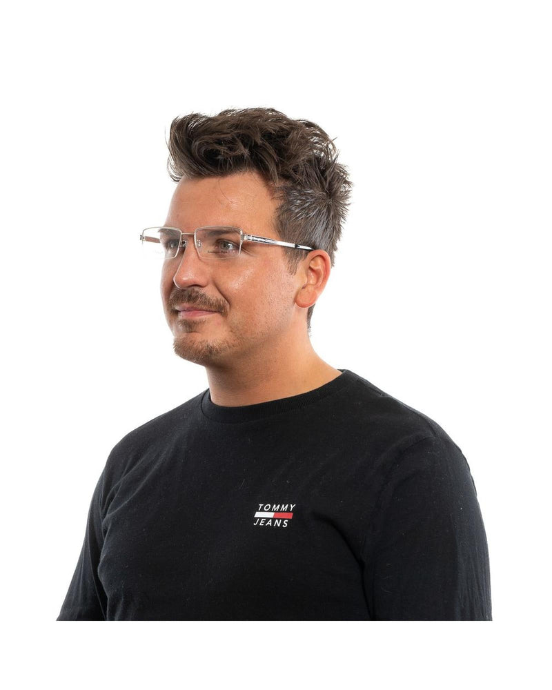 Ermenegildo Zegna Men's Silver Optical Frames - One Size - NuSea