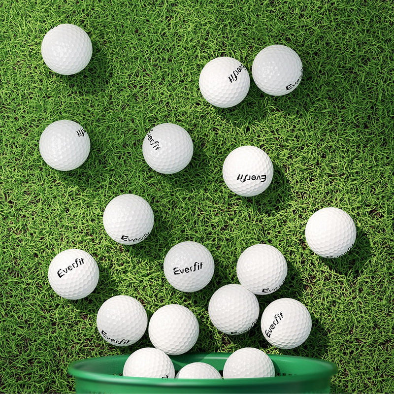 Everfit 12Pcs Golf Ball Set Reusable Distance Golf Balls Practice Training - NuSea
