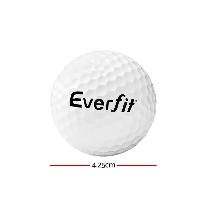 Everfit 12Pcs Golf Ball Set Reusable Distance Golf Balls Practice Training - NuSea