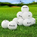 Everfit 12Pcs Golf Ball Set Reusable Distance Golf Balls Practice Training - NuSea