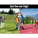 Everfit 3m Badminton Tennis Net Portable Volleyball Kit Adjustable Height - NuSea