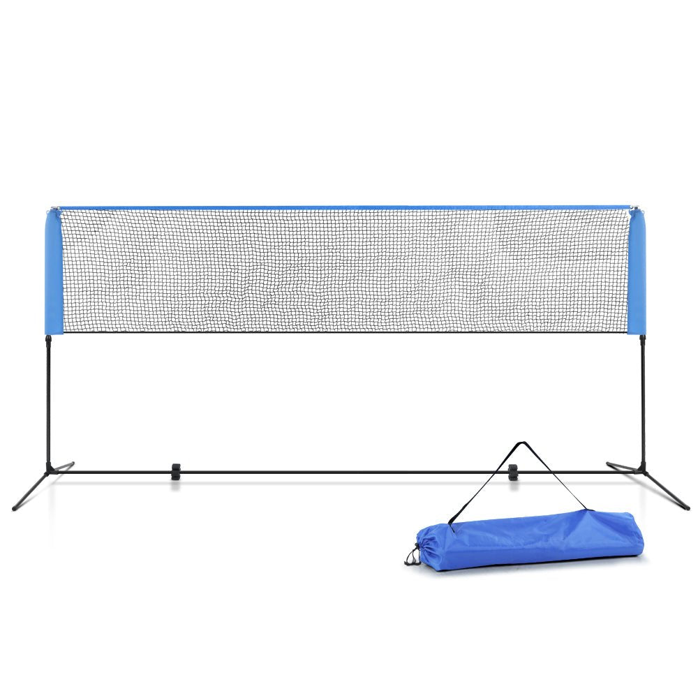Everfit 4m Badminton Tennis Net Portable Volleyball Kit Adjustable Height - NuSea
