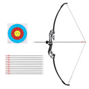 Everfit 55lbs Bow Arrow Set Recurve Takedown Archery Hunting for Beginner Red - NuSea