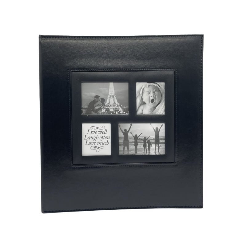 Extra Large 500 - Pocket Leather Photo Album - NuSea