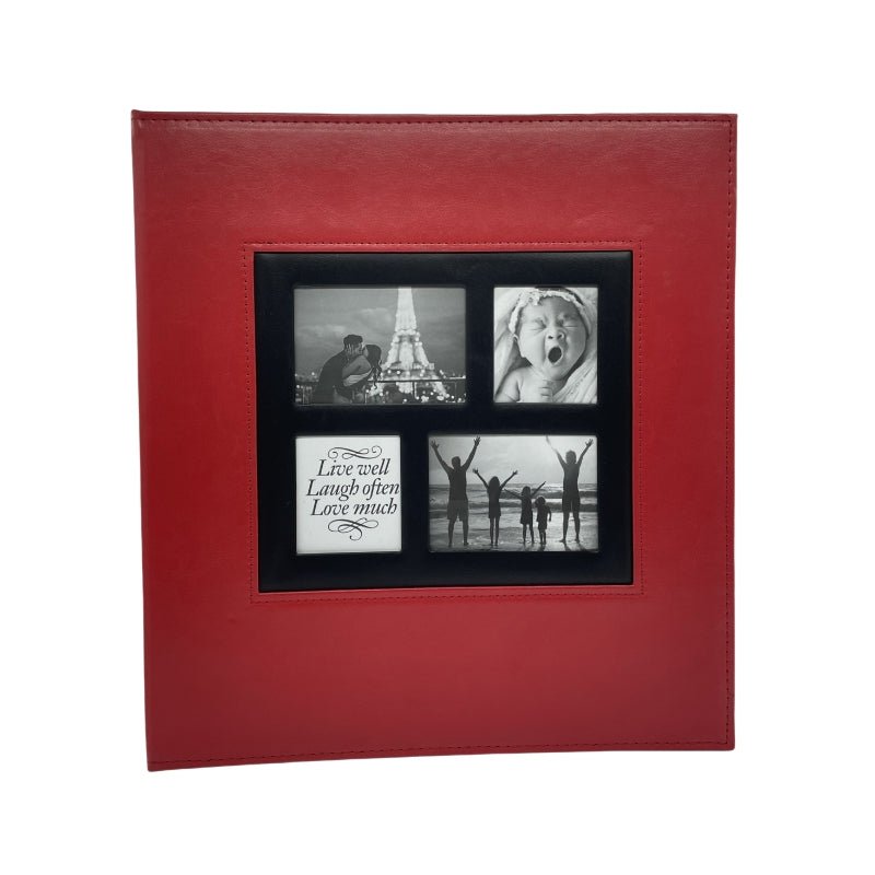 Extra Large 500 - Pocket Leather Photo Album - NuSea
