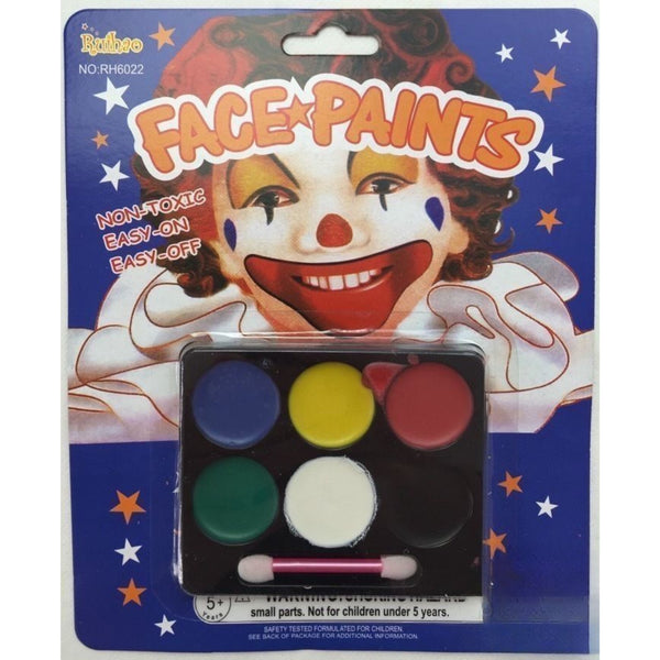 FACE PAINT Costume Party Non - Toxic Palette Clown Dress Up Make Up Halloween - NuSea