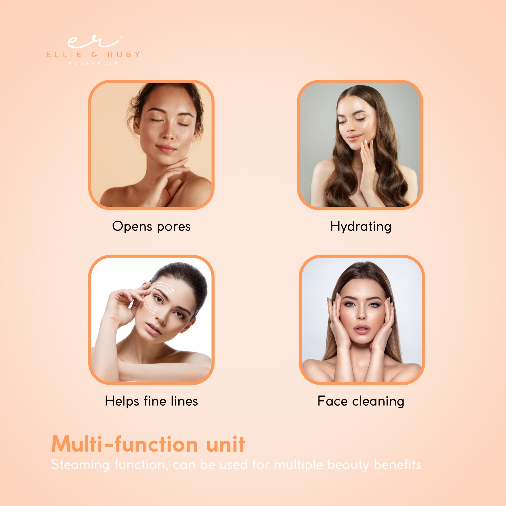 Facial Steamer Professional Ozone Face Sauna Spa Deep Skin Cleansing Hot Steam - NuSea