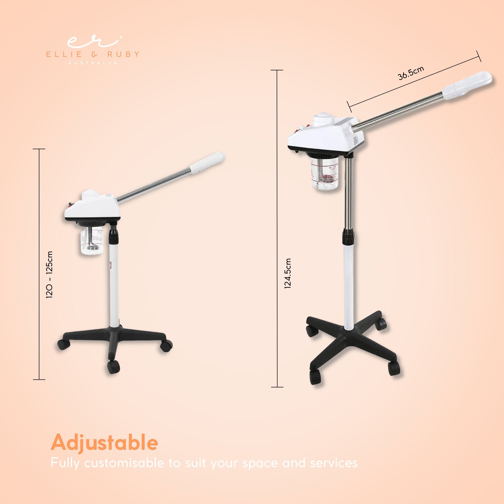 Facial Steamer Professional Ozone Face Sauna Spa Deep Skin Cleansing Hot Steam - NuSea