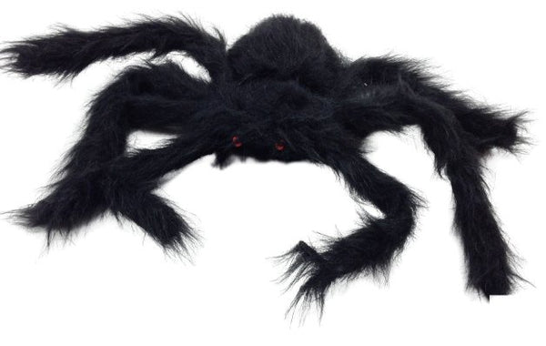 FAKE GIANT SPIDER Large Big Halloween Accessory Party 35cm x 25cm Huge Insect - NuSea