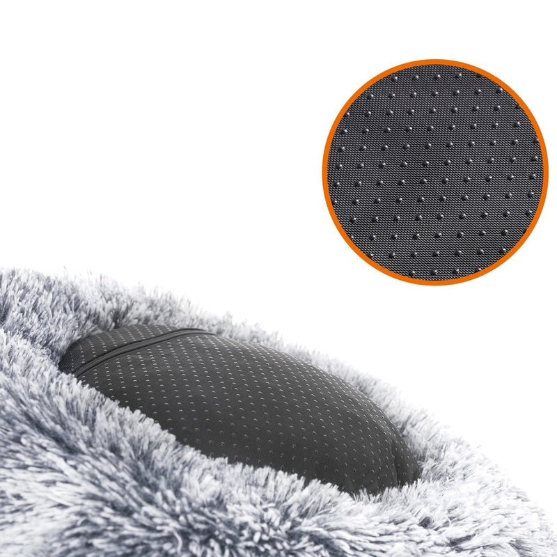 FEANDREA 50cm Dog Bed with Removable Washable Cover Grey - NuSea