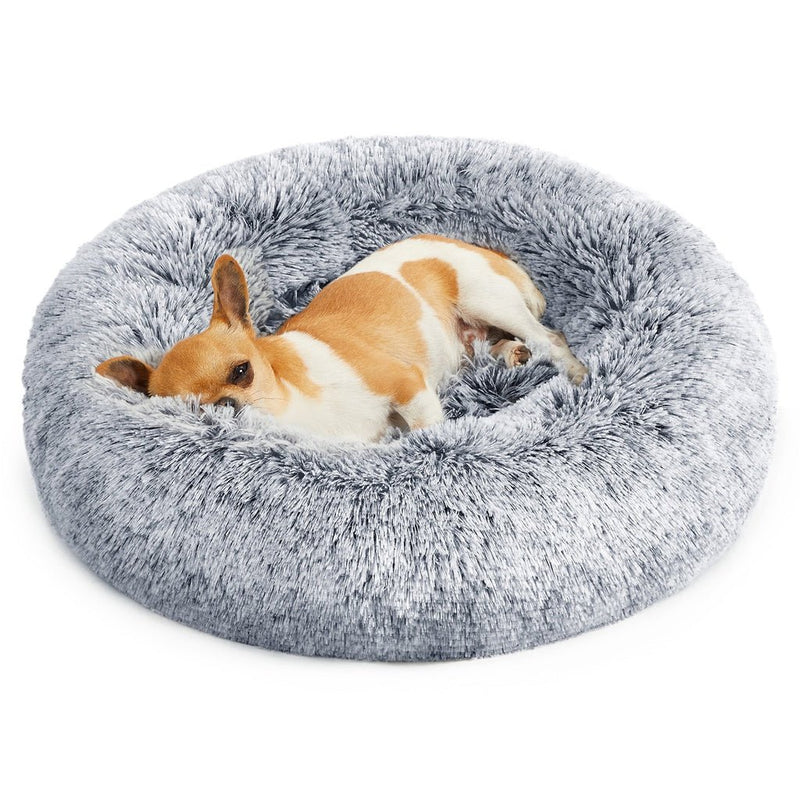 FEANDREA 50cm Dog Bed with Removable Washable Cover Grey - NuSea