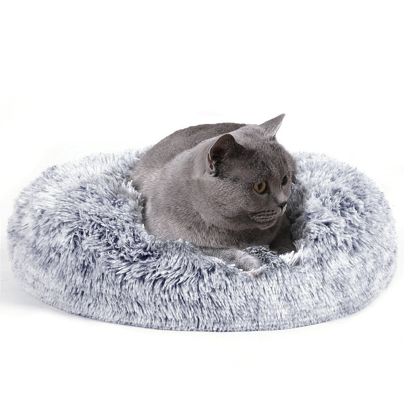 FEANDREA 50cm Dog Bed with Removable Washable Cover Grey - NuSea