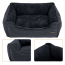 FEANDREA 70cm Dog Sofa Bed with Removable Washable Cover Dark Grey - NuSea