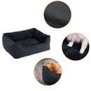 FEANDREA 70cm Dog Sofa Bed with Removable Washable Cover Dark Grey - NuSea