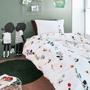 Fiep Westendorp Feest Pastel Cotton Quilt Cover Set Single - NuSea
