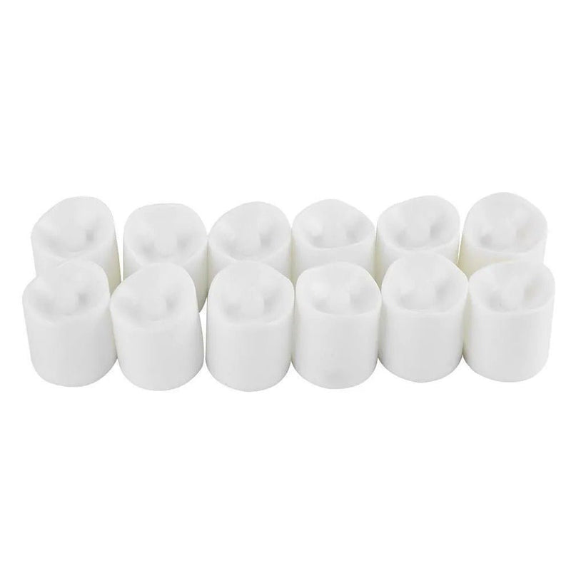 Flameless LED Warm White Tealight Candles Battery - Powered - NuSea