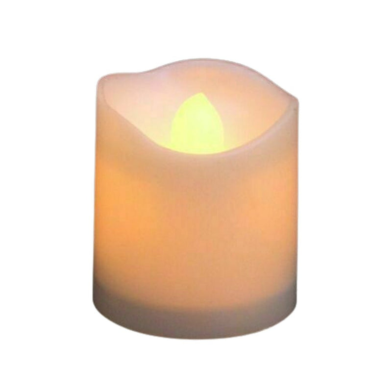 Flameless LED Warm White Tealight Candles Battery - Powered - NuSea