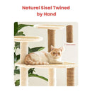 Floofi 120cm 5 Layer Cat Condo Cat Tree Beige - NuSea