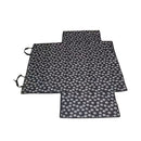 FLOOFI 140 x 145cm Pets Car Back Seat Cover Hammock (Black) - NuSea