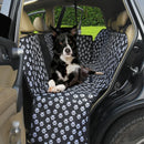 FLOOFI 140 x 145cm Pets Car Back Seat Cover Hammock (Black) - NuSea