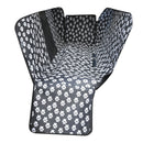 FLOOFI 140 x 145cm Pets Car Back Seat Cover Hammock (Black) - NuSea