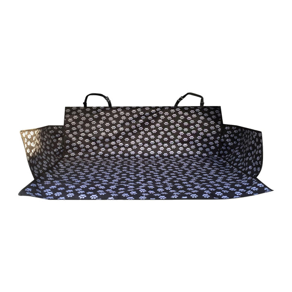 FLOOFI 155 x 104cm Pets Car Back Seat Cover Hammock (Black) - NuSea