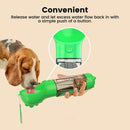 Floofi 4 in 1 pet scooper & feeder Green - NuSea