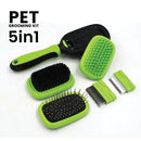 Floofi 5in1 Pet Grooming Set - NuSea