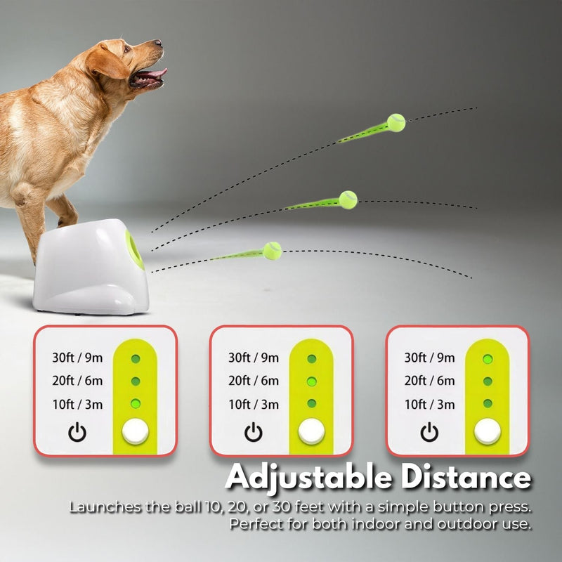 FLOOFI Automatic Ball Launcher (Green) - NuSea